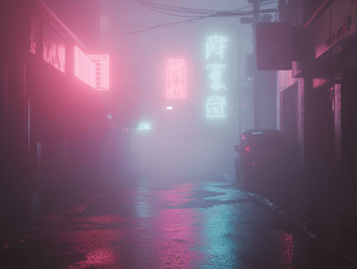 Complex lighting scene